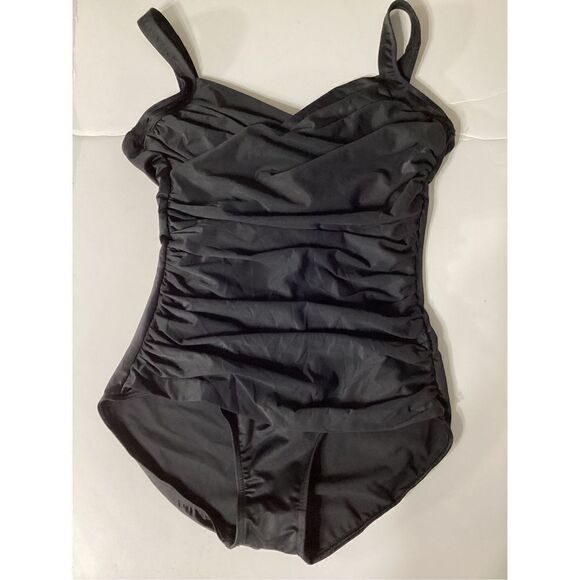 New. Miraclesuit drape swimsuit. Retails $180. Size 16 - Picture 4 of 11